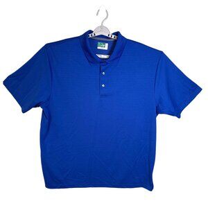 Ben Hogan Size 3X‎ Performance Power Air Royal Blue Pique Golf Polo Shirt NWOT